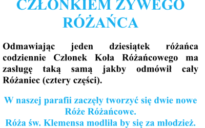 Zostań Członkiem Żywego Różańca