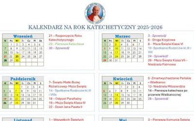 Kalendarz Katechtyczny 2025/2026