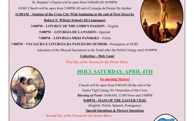 The Sacred Paschal Triduum – 2026